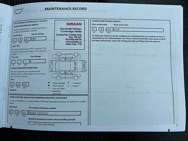 Nissan LEAF 39kWh N-Connecta Hatchback 5dr Electric Auto (150 ps)