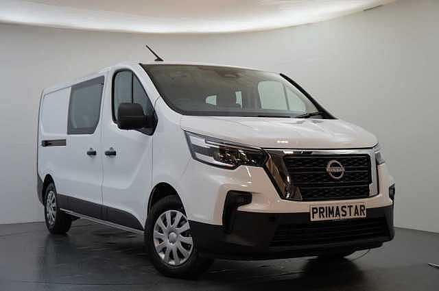 Nissan Primastar 2.0 dCi 150 Acenta L2 H1 3.0T Crew Van with 6 Seats and Air Con