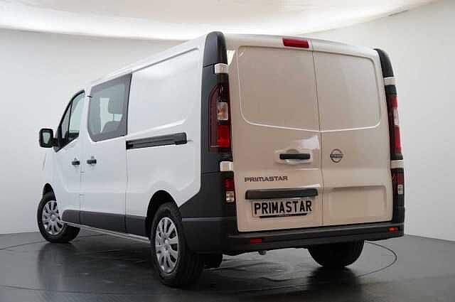 Nissan Primastar 2.0 dCi 150 Acenta L2 H1 3.0T Crew Van with 6 Seats and Air Con