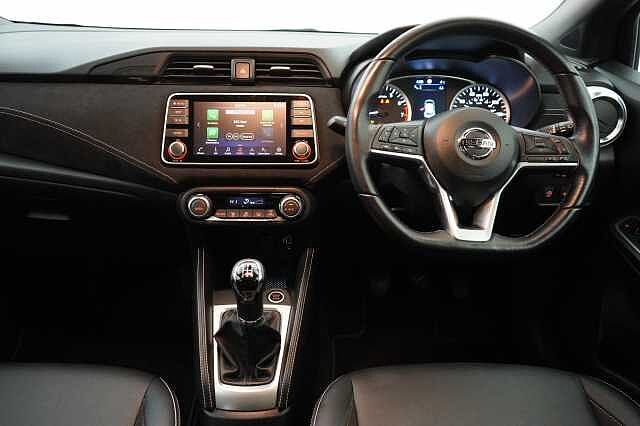 Nissan Micra 1.0 IG-T 100 Tekna with Vision+ Pack and Sports Interior Trim Upgrades