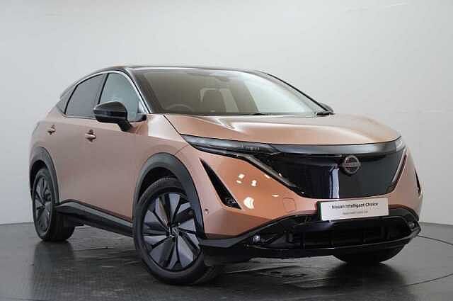 Nissan ARIYA 87KW Evolve Auto with 22KW Onboard Charger and Panoramic Sky Roof